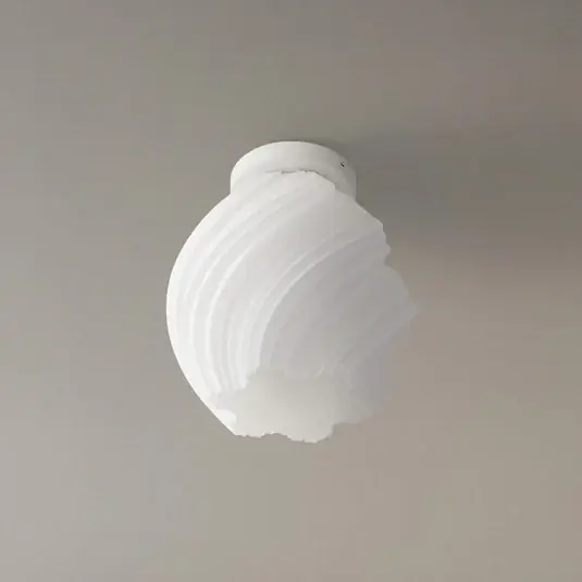 Akciós ár Lindby Nuvia mennyezeti világítás, magasság 32 cm, fehér, 3D nyomtatás