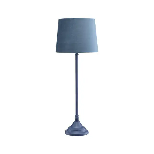 PR Home Tove asztali lámpa, kék, magasság 56 cm, fém/szövet Különleges ajánlat