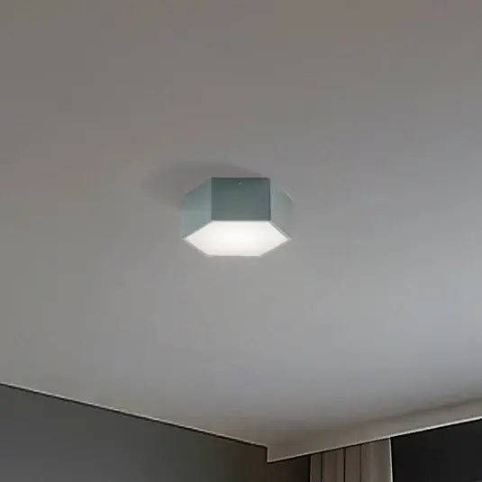 LED mennyezeti világítás Libre, zsályazöld, acél, 3000 K Alacsony ár