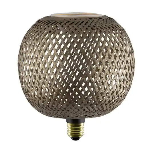 Alacsony ár Segula LED Floating Bambus bronz G180 E27 5W dimmelhető 2200 K