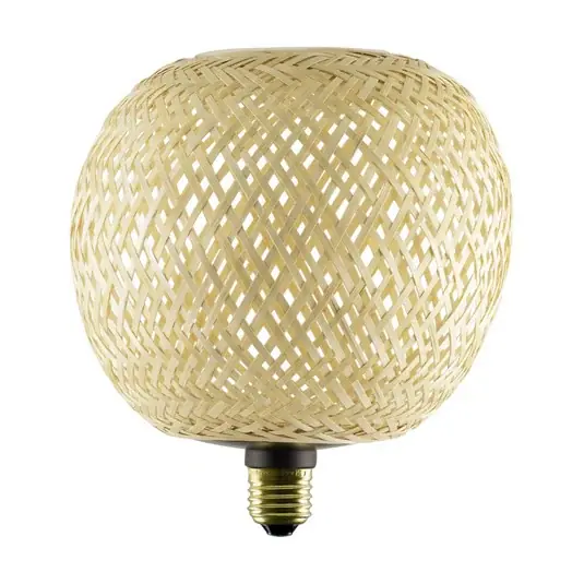 Kihagyhatatlan ajánlat Segula LED Floating Bambus természetes G180 E27 5W 2200 K dimmelhető