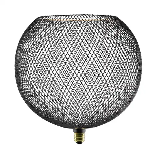 Segula LED Floating Cage fekete G300 E27 5W 2200 K dimmelhető Olcsóbb