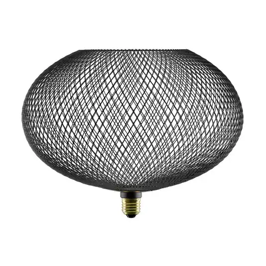 Segula LED Floating Cage fekete Oval300 E27 5W dimmelhető 2200 K Korlátozott ajánlat