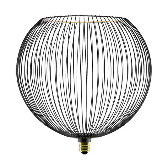 Végkiárusítás Segula LED Floating Filo fekete G300 E27 6W 2200 K dimmelhető