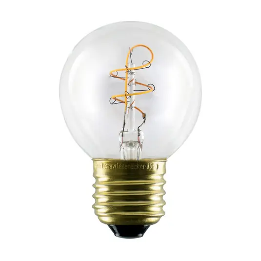 Exkluzív ajánlat Segula LED Elegant Line E27 3W golf labda 2200 K izzószál dimmelhető