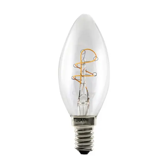 Segula LED Elegant Line E14 3W gyertya 2700 K izzószál dimmelhető Expressz kézbesítés