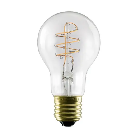Segula LED Elegant Line E27 5W izzó körte 2200 K izzószál dimmelhető Prémium