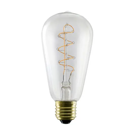 SEGULA LED Elegant Line E27 5W Rustika 2200 K izzószálas, dimmelhető Azonnali szállítás