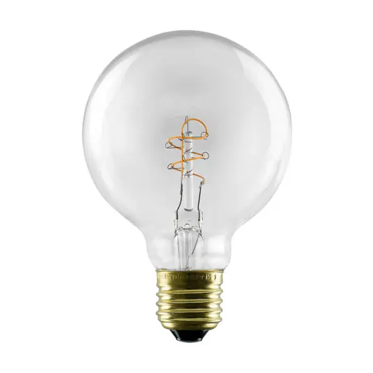 Különleges ajánlat SEGULA LED Elegant Line E27 3W G80 2200 K izzószálas, dimmelhető