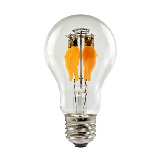 Vásárlói kedvenc Segula LED Fire Flame Line E27 0,8W izzó körte, átlátszó, 1800K, dekorációs
