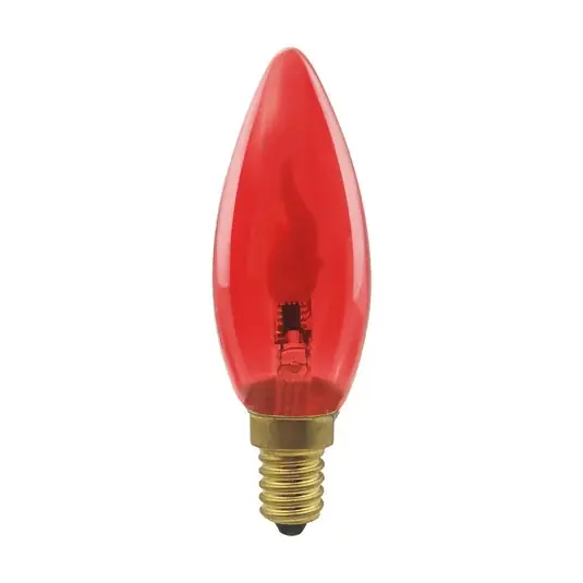 Segula LED Fire Flame Line E14 0,2W piros gyertya 1800K dekoráció Biztonságos vásárlás