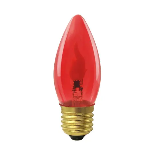 Segula LED Fire Flame Line E27 0,2W piros gyertya 1800K dekoráció Vásárlói kedvenc