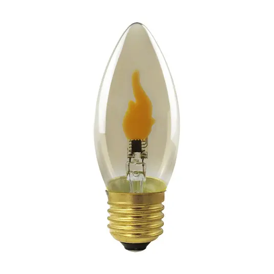 Fire Flame Line E27 LED gyertyavillany, 0,2 W, füstszürke, 1800 K Legjobb ár