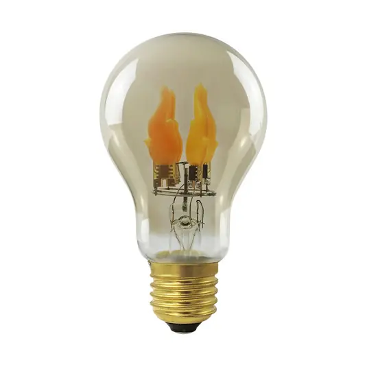 Segula LED Fire Flame Line E27 0,8W izzó füst 1800K dekoráció Kihagyhatatlan ajánlat