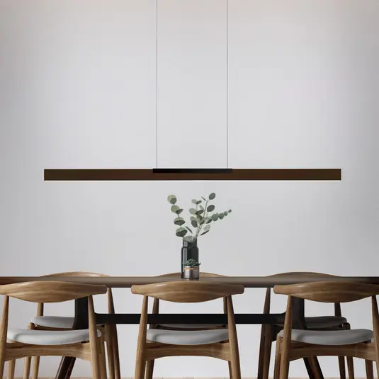 Bopp LED lógó lámpa Nano 2.0, hosszúság 140 cm, bronz/fekete Biztonságos fizetés