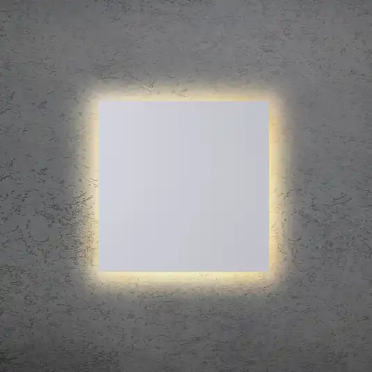 Legnépszerűbb BLADE Q LED fali világítás, fehér, 34 x 34 cm, fém, dimmelhető