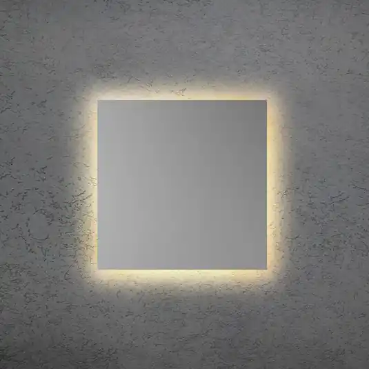 Biztonságos vásárlás BLADE Q LED fali világítás, matt ezüst, 34 x 34 cm, fém, dimmelhető