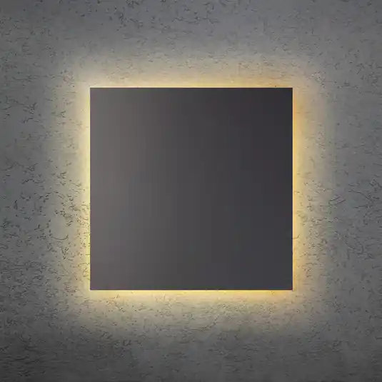 BLADE Q LED fali világítás, antracit, 34 x 34 cm, fém, dimmelhető Olcsóbb