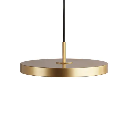 Különleges ajánlat UMAGE LED lógó világítás Asteria Mini, sárgaréz színű, Ø 31 cm