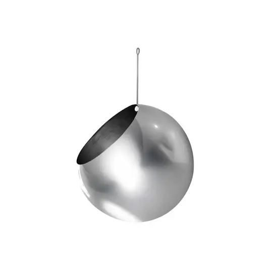 AYTM Globe virágcserép, függő, Ø 17 cm, ezüst, rozsdamentes acél Legnépszerűbb
