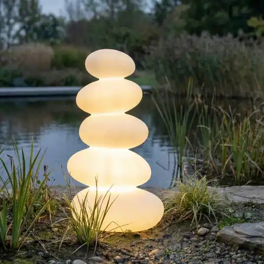 Lucande LED teraszlámpa Soriel, fehér, 72 cm, fokozatos fényerő-szabályozás, Vedd meg online