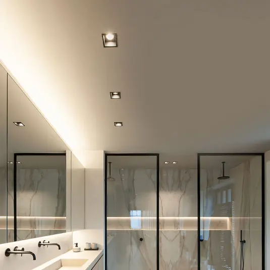 Korlátozott ajánlat WEVER & DUCRÉ LED downlight Plano 2.0 fekete, dimmelhető