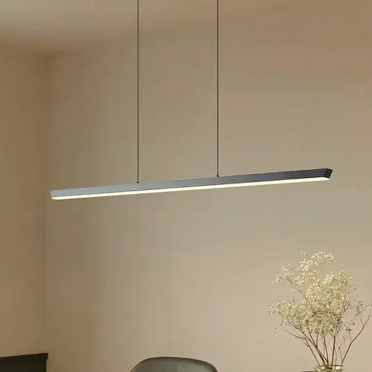 Lucande LED lógó lámpa Solvar, 117 cm, fekete, CCT, dimmelhető Olcsó