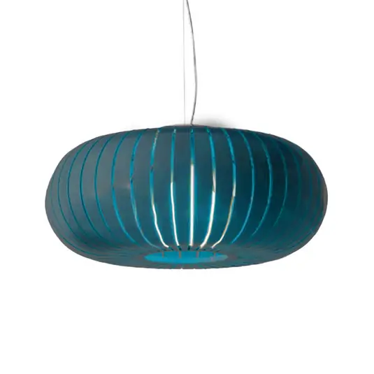 Outlet Kartell Teresa lógó világítás, petrol, Ø 50 cm, E27-LED