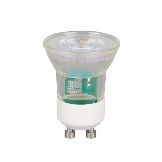 Utolsó esély LED reflektor mini, GU10, 4 W, 2700 K, átlátszó, dimmelhető