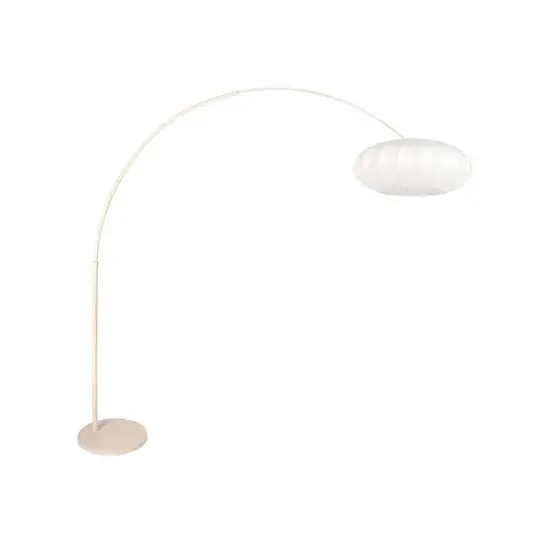 Árengedmény Sparkled Light álló lámpa, krém/fehér, 240 cm, selyem