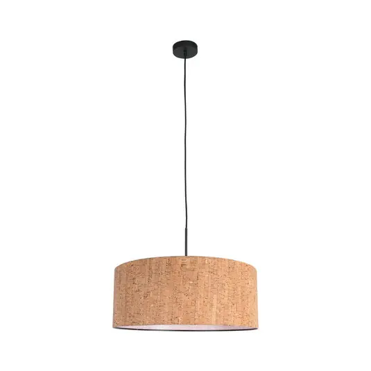 Végkiárusítás Sparkled Light lógó lámpa, barna, Ø 50 cm, parafa