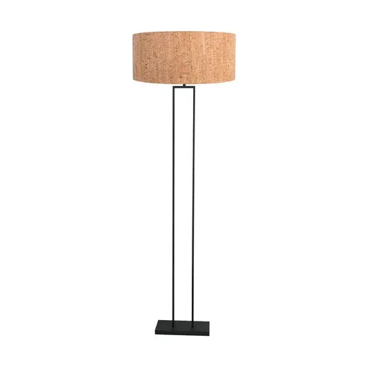 Stang mennyezeti lámpa, fekete/barna, magasság 160 cm, parafa Legkelendőbb