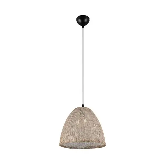 Kibito lógó világítás, krém, Ø 32 cm, textil, E27 Különleges ajánlat