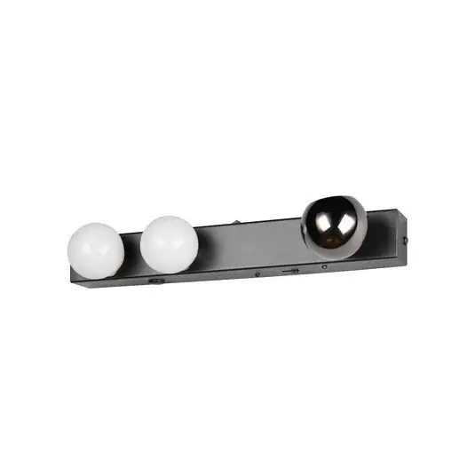 Arpino LED fali világítás, fekete, szélesség 30 cm, fém, 3 izzós. Ajánlat