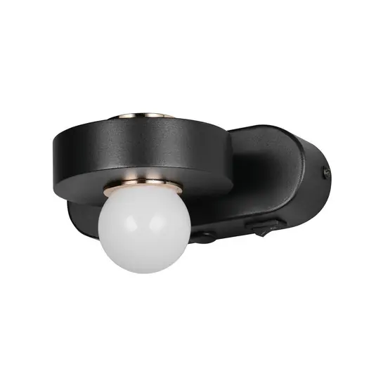 Nézd meg most LED fali világítás Arpino fekete Kinyúlás 15 cm Fém 2 izzós.