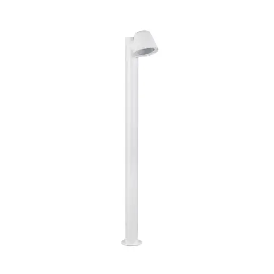 Beni osvény lámpa, matt fehér, magasság 100 cm, fém Akció
