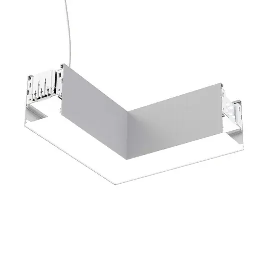 SLC LED sarokmodul Click L, AC, csatlakozás jobbra, fehér, Feed Outlet
