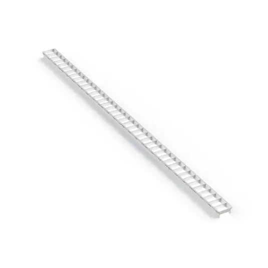 SLC lamellás rács Click, fehér, hossza 112 cm, műanyag Expressz szállítás