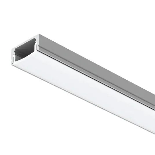 SLC LED csíkprofil A1, alumínium, hossz 2 m, magasság 8 mm Felépítés Expressz szállítás
