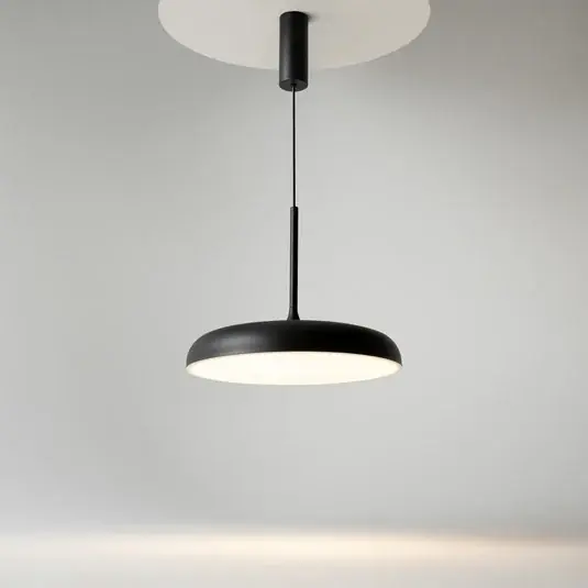 Maytoni LED lógó világítás Gerhard, Ø 40 cm, fekete, fém Szuper ajánlat