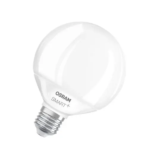 Olcsó OSRAM SMART+ WiFi LED-izzó E27, G95 14W matt CCT RGB