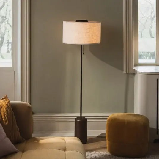 Globen Lighting Bosco álló világítás, bézs/barna, magasság 144 cm Csak ma