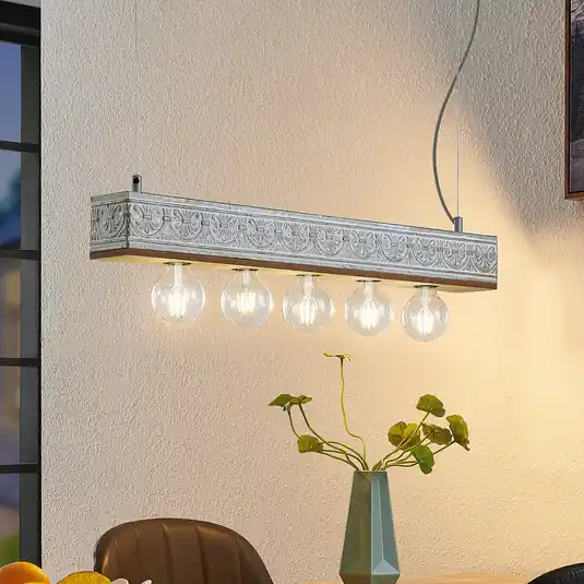 Lindby Mella függő lámpa díszes mintával, 5 izzós Vedd meg most