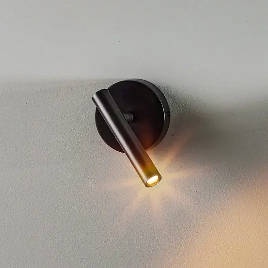 Sopel fali világítás, magasság 15 cm, fekete Ajánlat