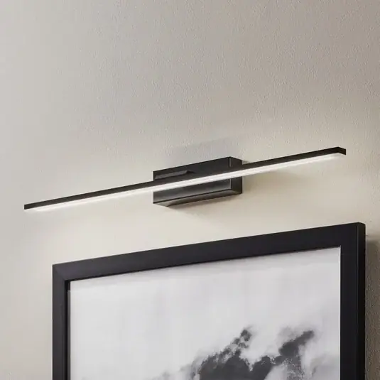 LED fali lámpa Miroir 60 cm fekete 4000K Akció