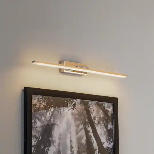 Szezonális akció LED fali lámpa Miroir 60 cm króm 3000K