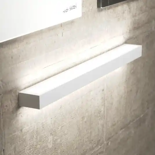 Alacsony ár LED fali világítás Mera, szélesség 80 cm, fehér, 3000K