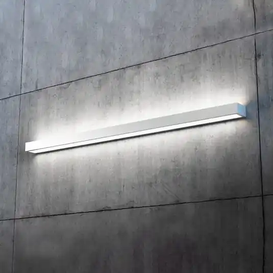 Akció Mera LED fali lámpa, szélesség 120 cm, alumínium, 4,000K