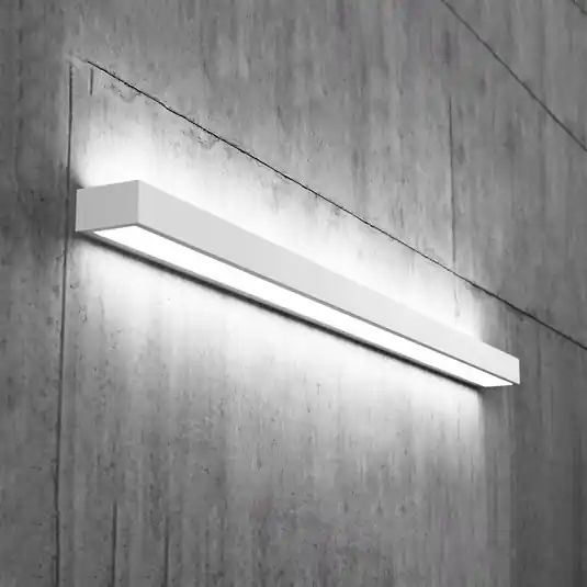 Újdonság Mera LED fali lámpa, szélesség 120 cm, fehér, 4,000K