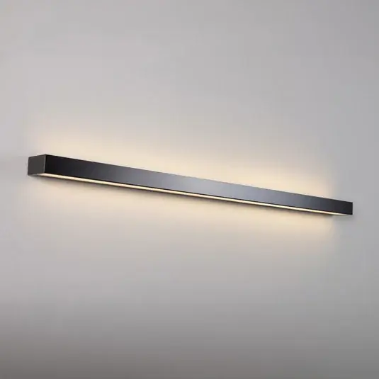 Mera LED fali lámpa, szélesség 120cm, fekete, 3000K Kedvezmény